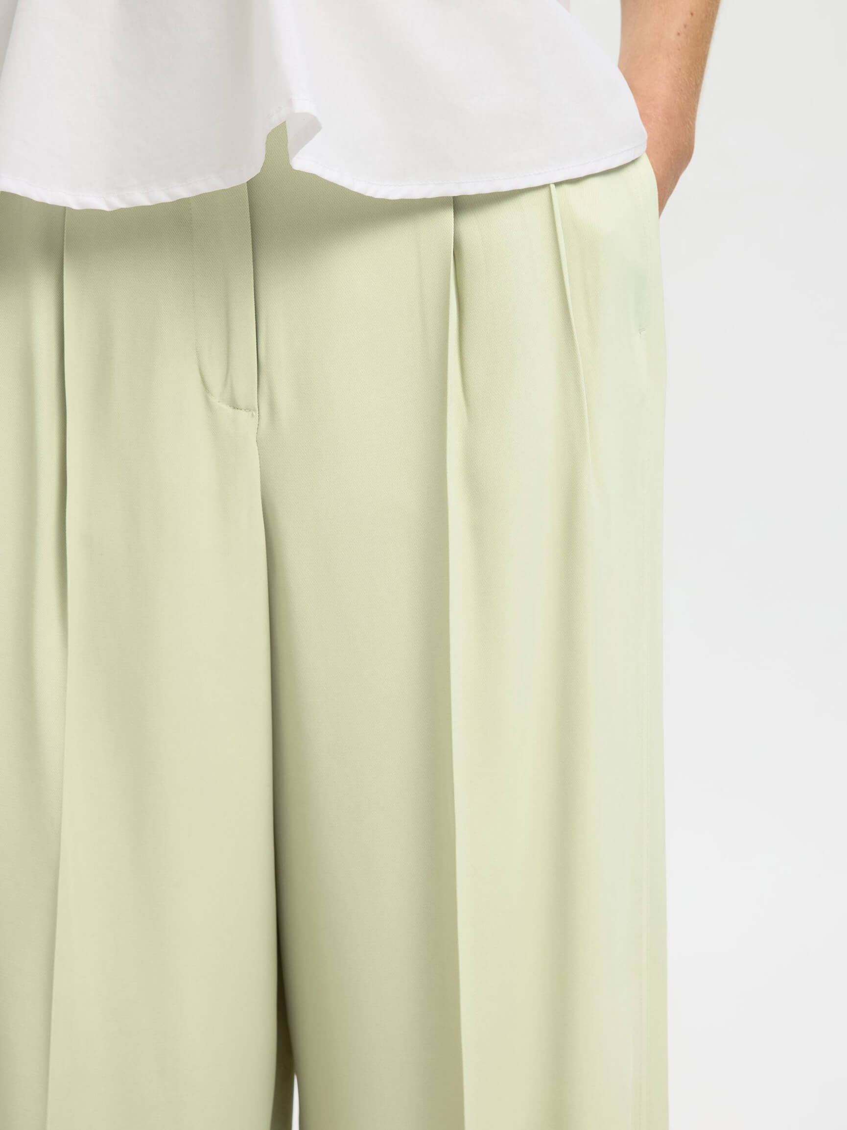 SLFExtra Wide Ellie HW Pant - Lint