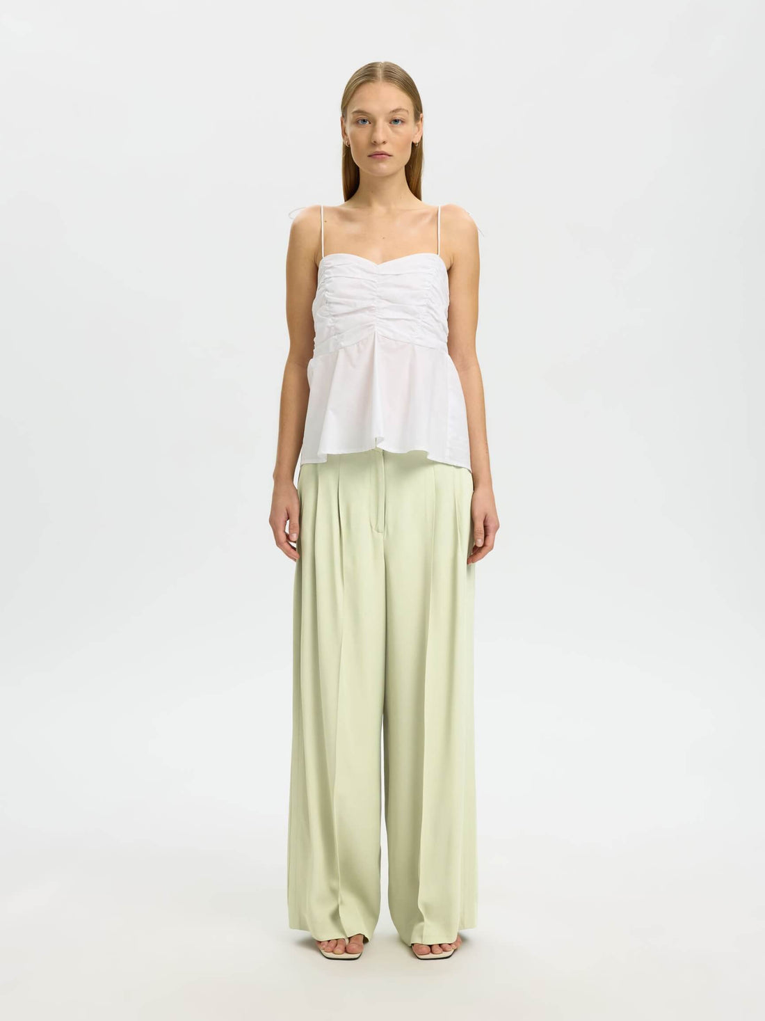 SLFExtra Wide Ellie HW Pant - Lint