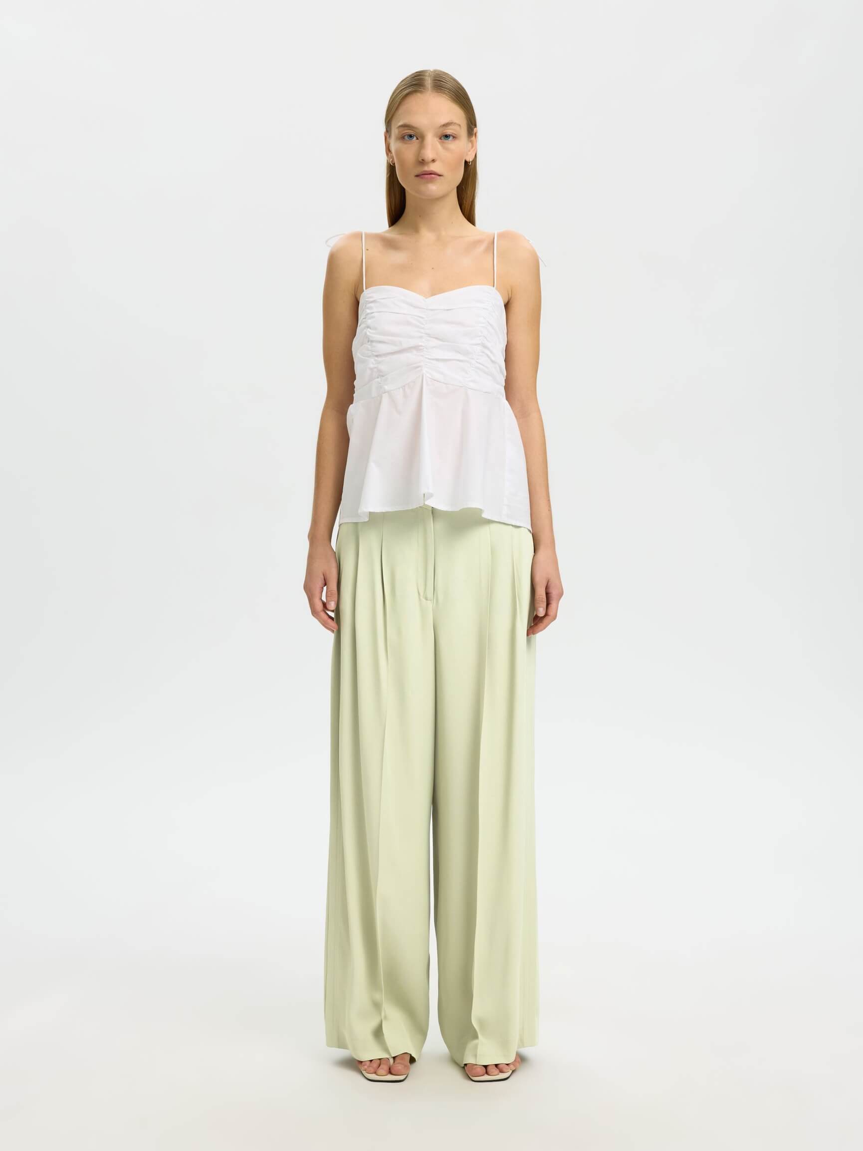 SLFExtra Wide Ellie HW Pant - Lint