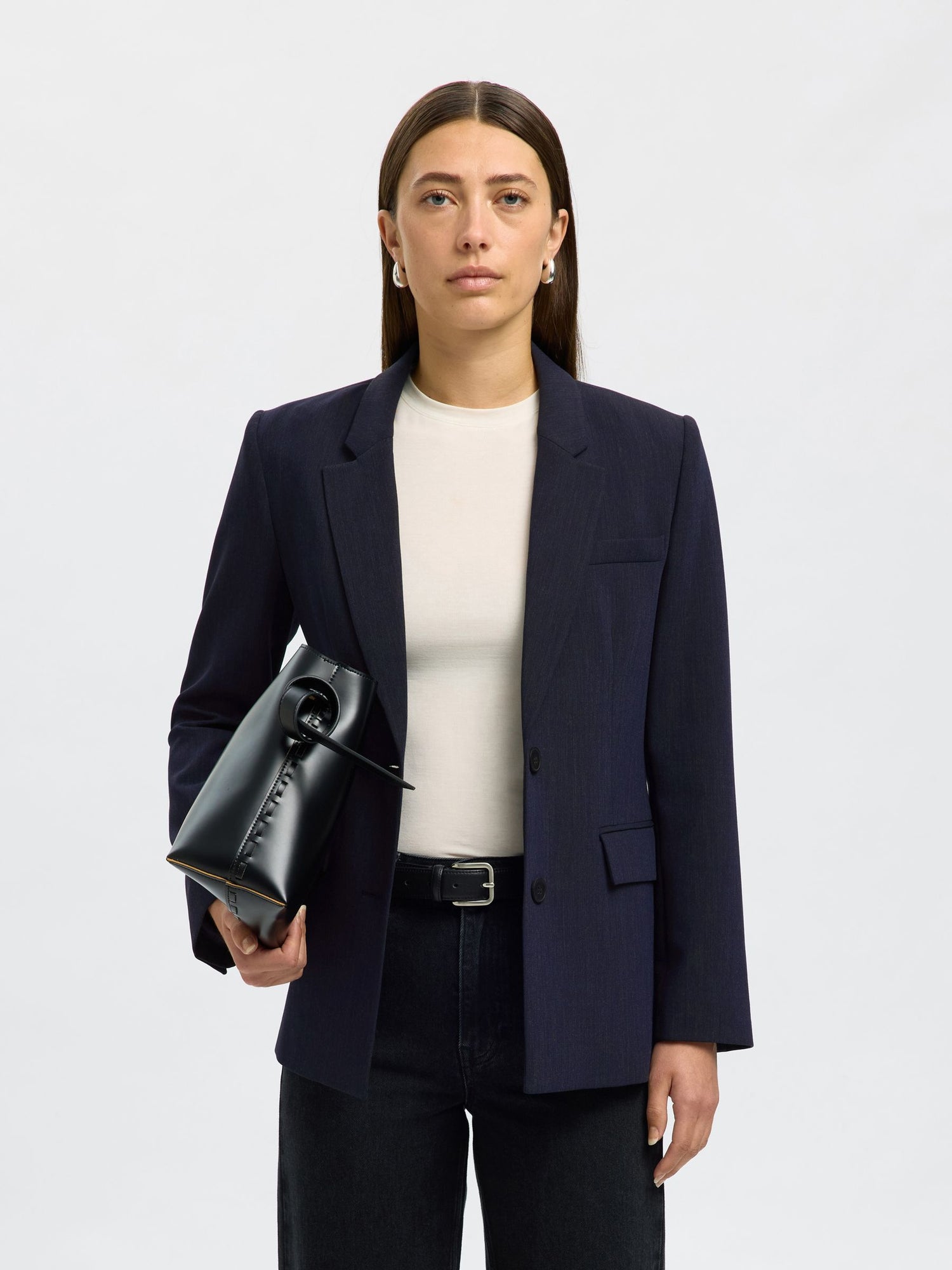 SLWRita LS Classic Blazer DSM -  Dark Sapphire