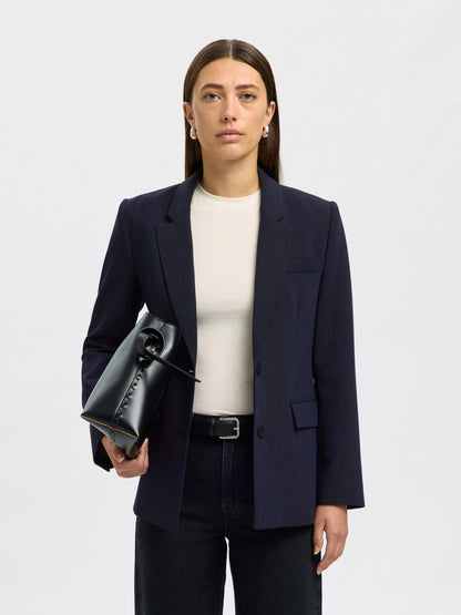SLWRita LS Classic Blazer DSM -  Dark Sapphire