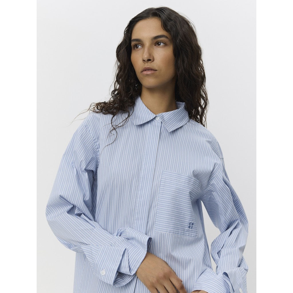 AbbySw shirt - Blue Stripe