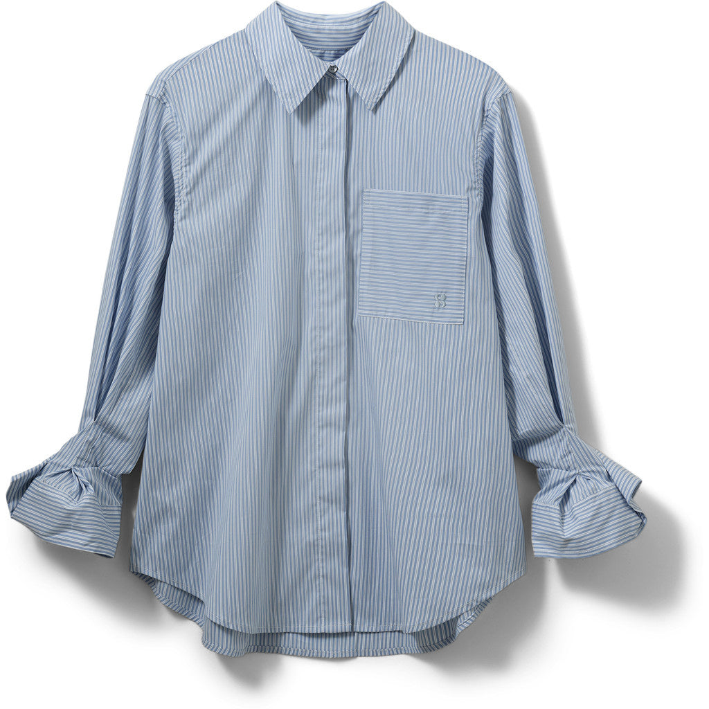AbbySw shirt - Blue Stripe
