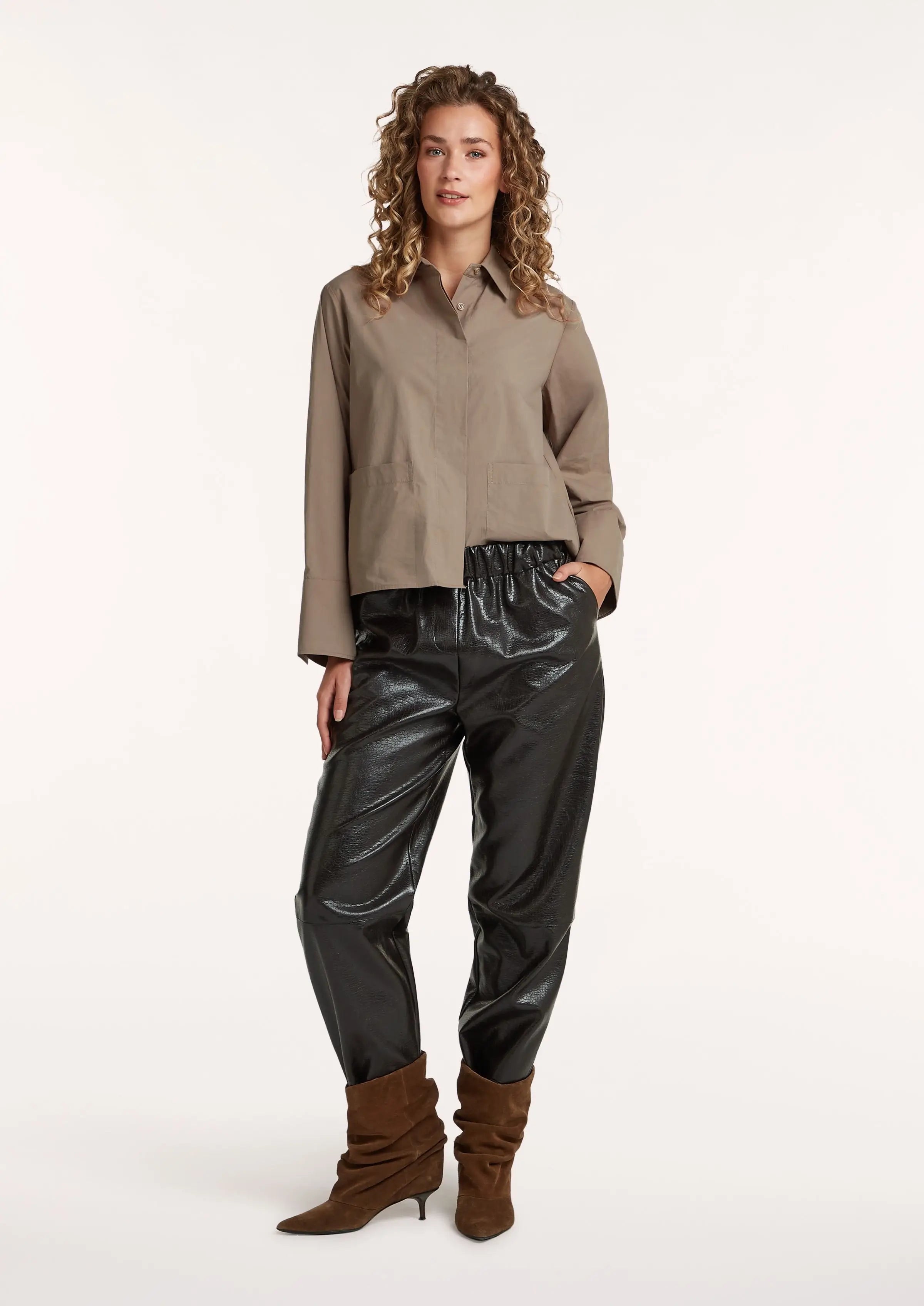 Solen Pants - Coffee Bean