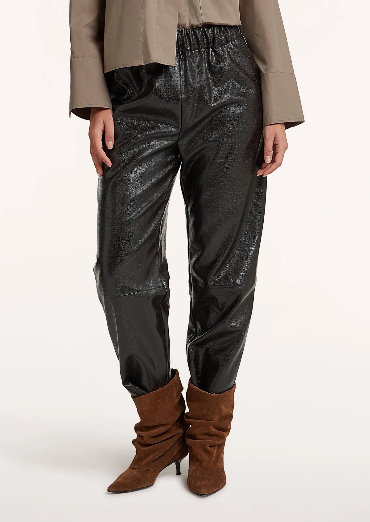 Solen Pants - Coffee Bean