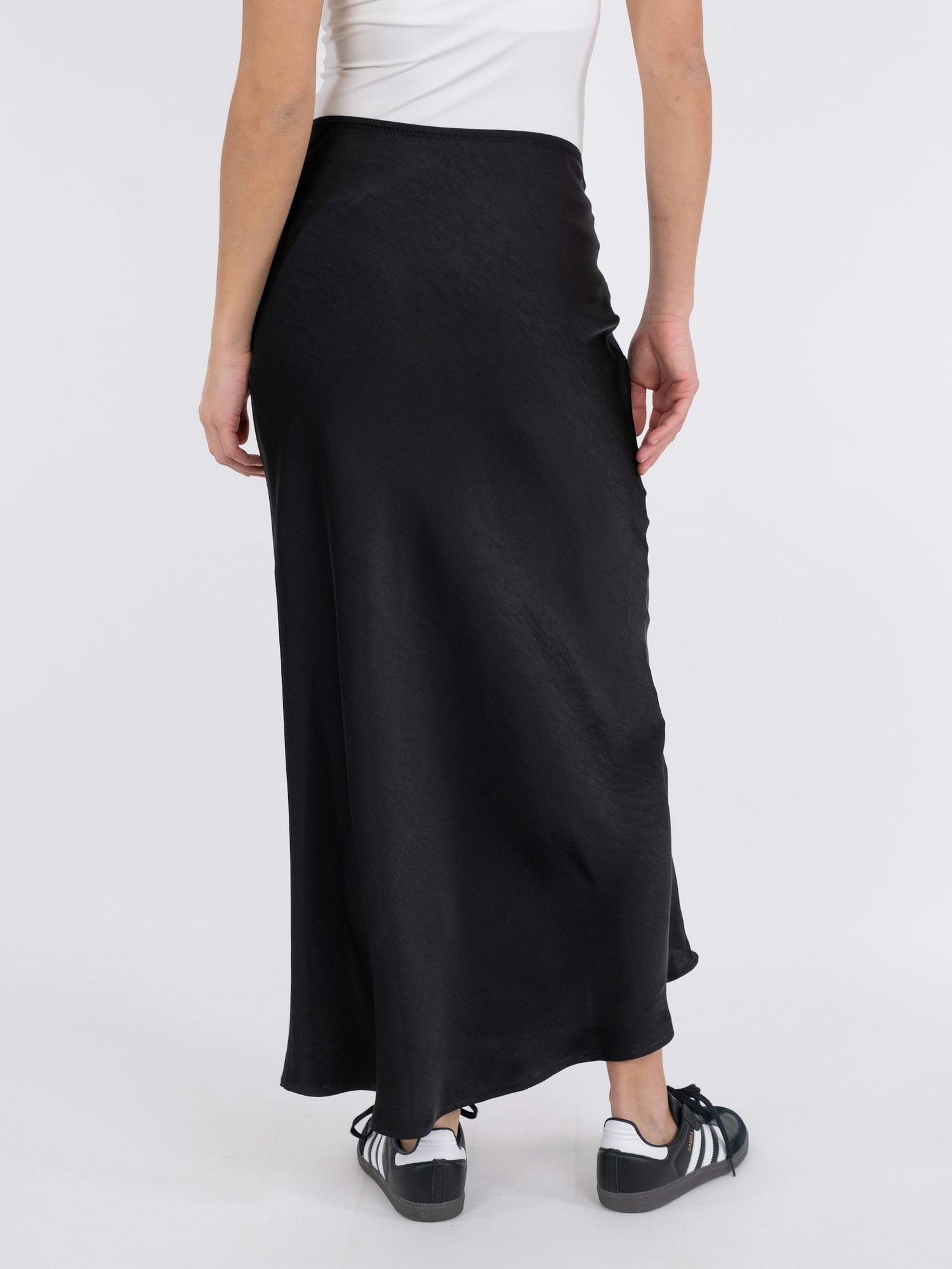 Vicky Heavy Sateen Rock - Schwarz