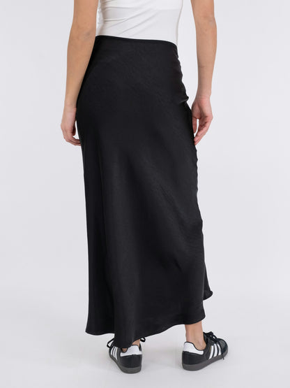 Vicky Heavy Sateen Rock - Schwarz
