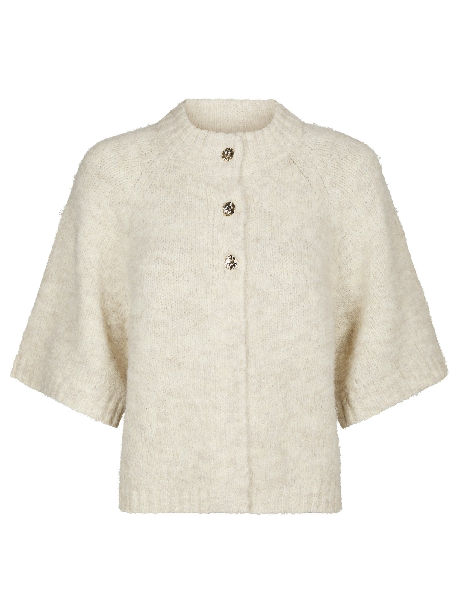 Benuta Fluffy Knit Cardigan – Elfenbein