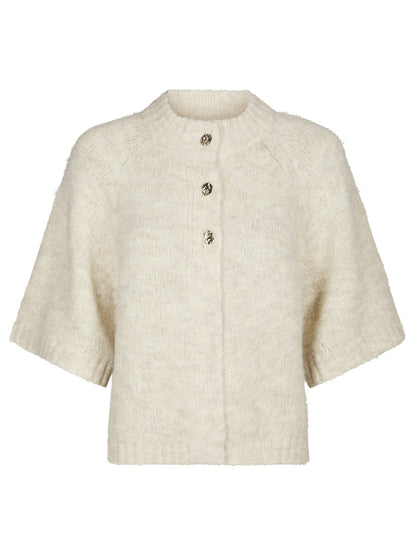 Benuta Fluffy Knit Cardigan – Elfenbein
