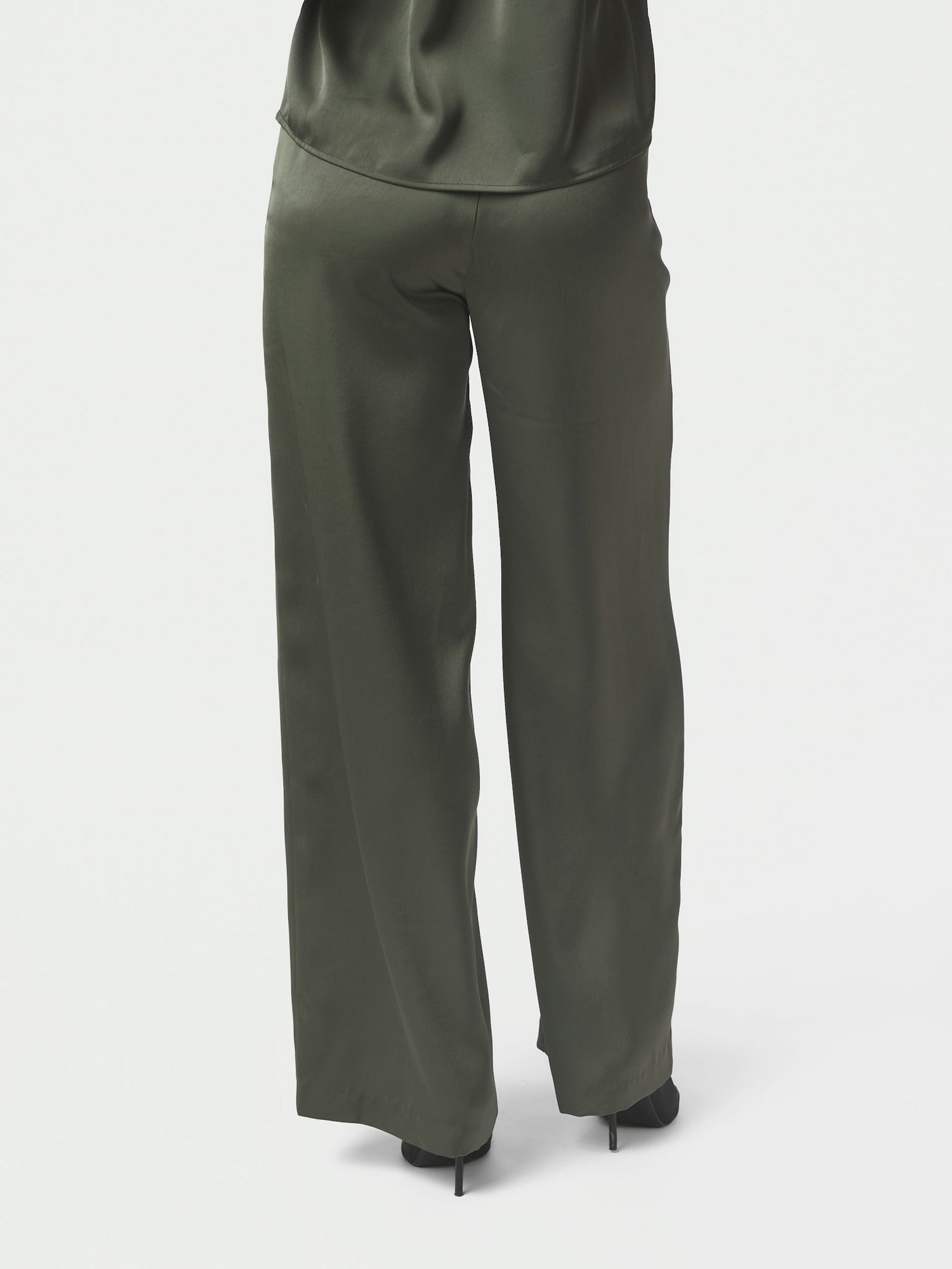 Emmett Heavy Sateen Pants - Deep Green