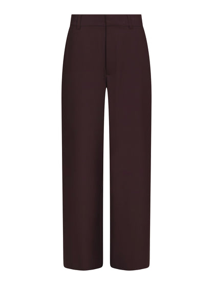Emmett Structure Pants - Chocolate Plum