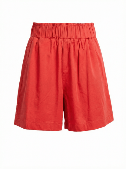 Defne Shorts - Down Red