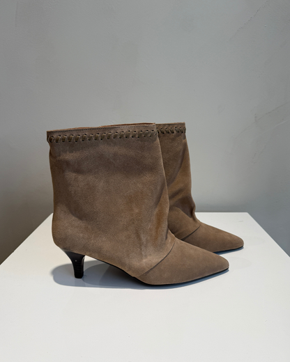 TL-Maeve Cow Suede - Taupe