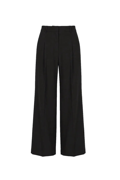 My_trousers Edith Coolwool - Chocolat