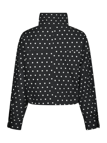 Callisa Dot Jacket - Black