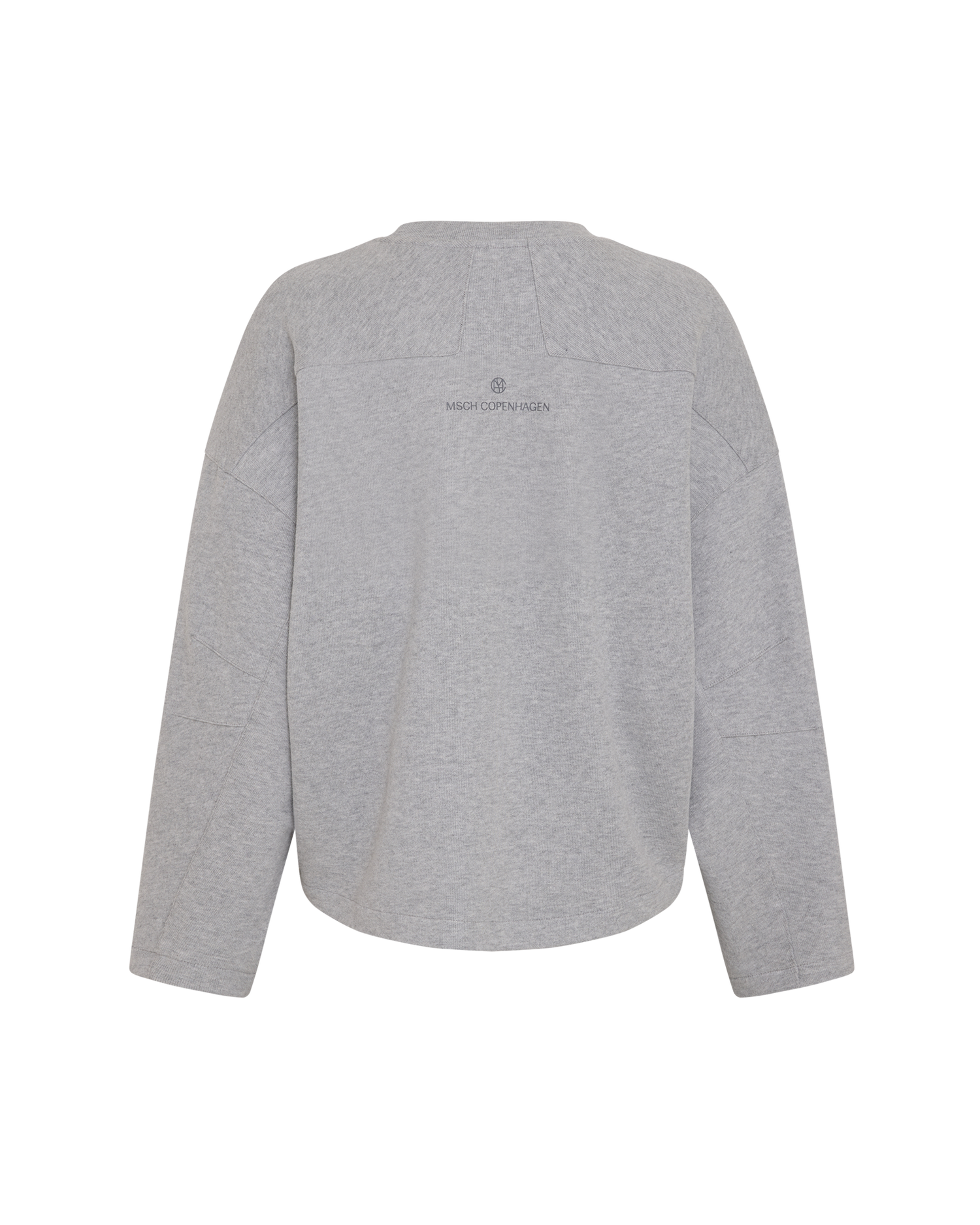 Mschmarletta Icon Logo Sweatshirt - Lgm Steel Gray
