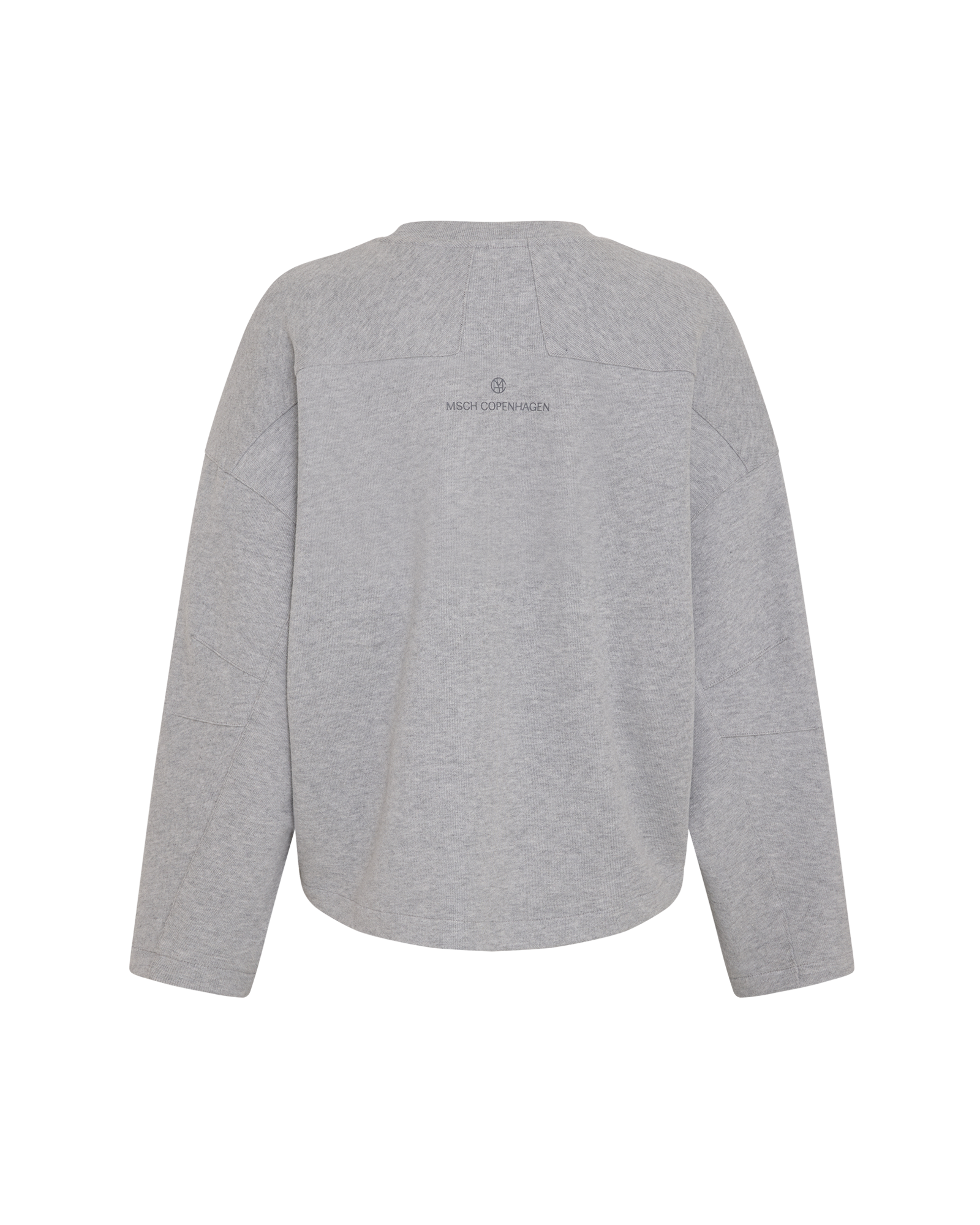 Mschmarletta Icon Logo Sweatshirt - Lgm Steel Gray