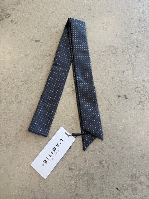 Rhomb Tie Scarf - Grey