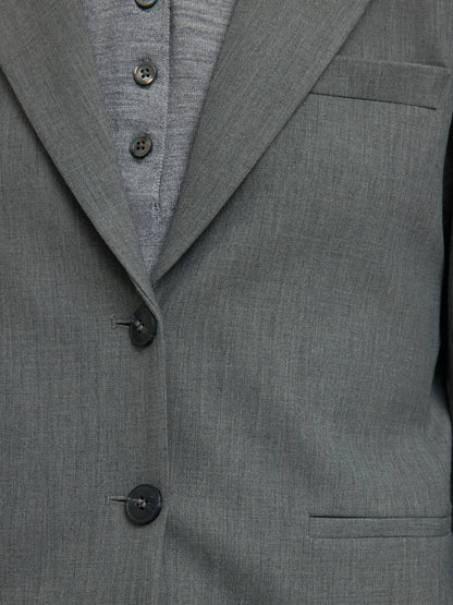 SLFRITA LANO BLAZER NOOS - Medium Grey Melange