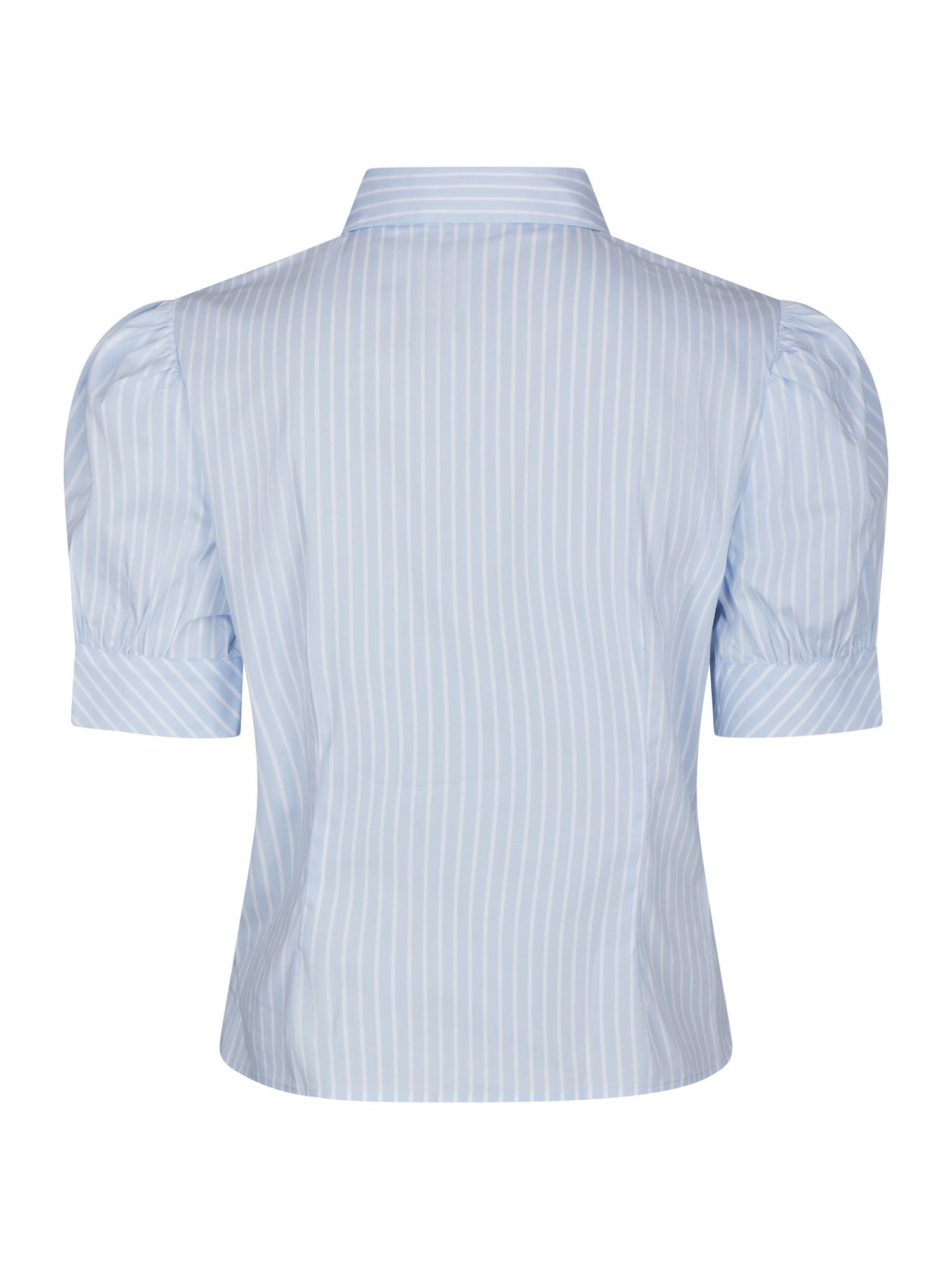 Frannie Soft Stripe Shirt - Light Blue