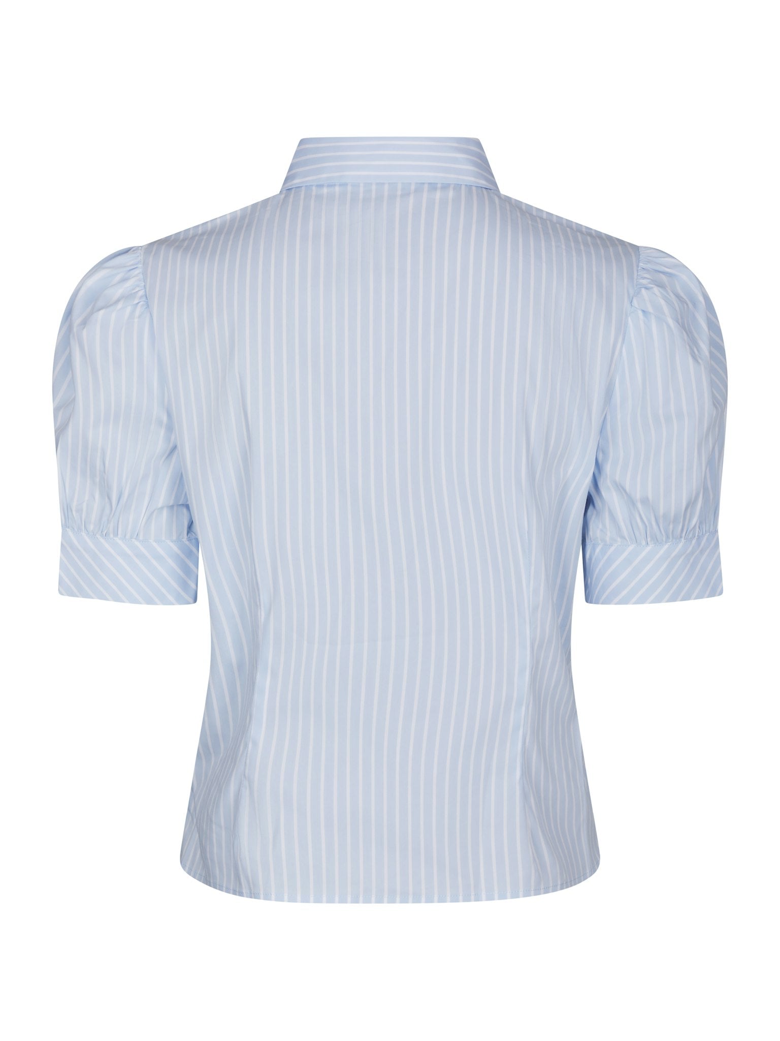 Frannie Soft Stripe Shirt - Light Blue