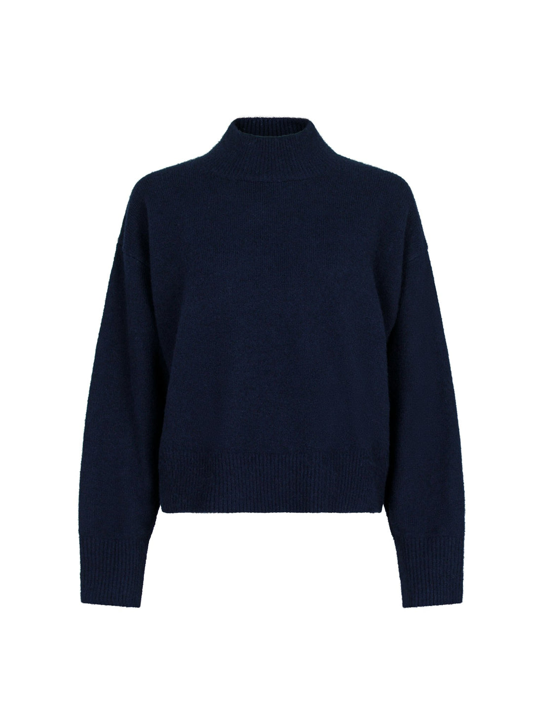 Paulina Knit Blouse - Navy