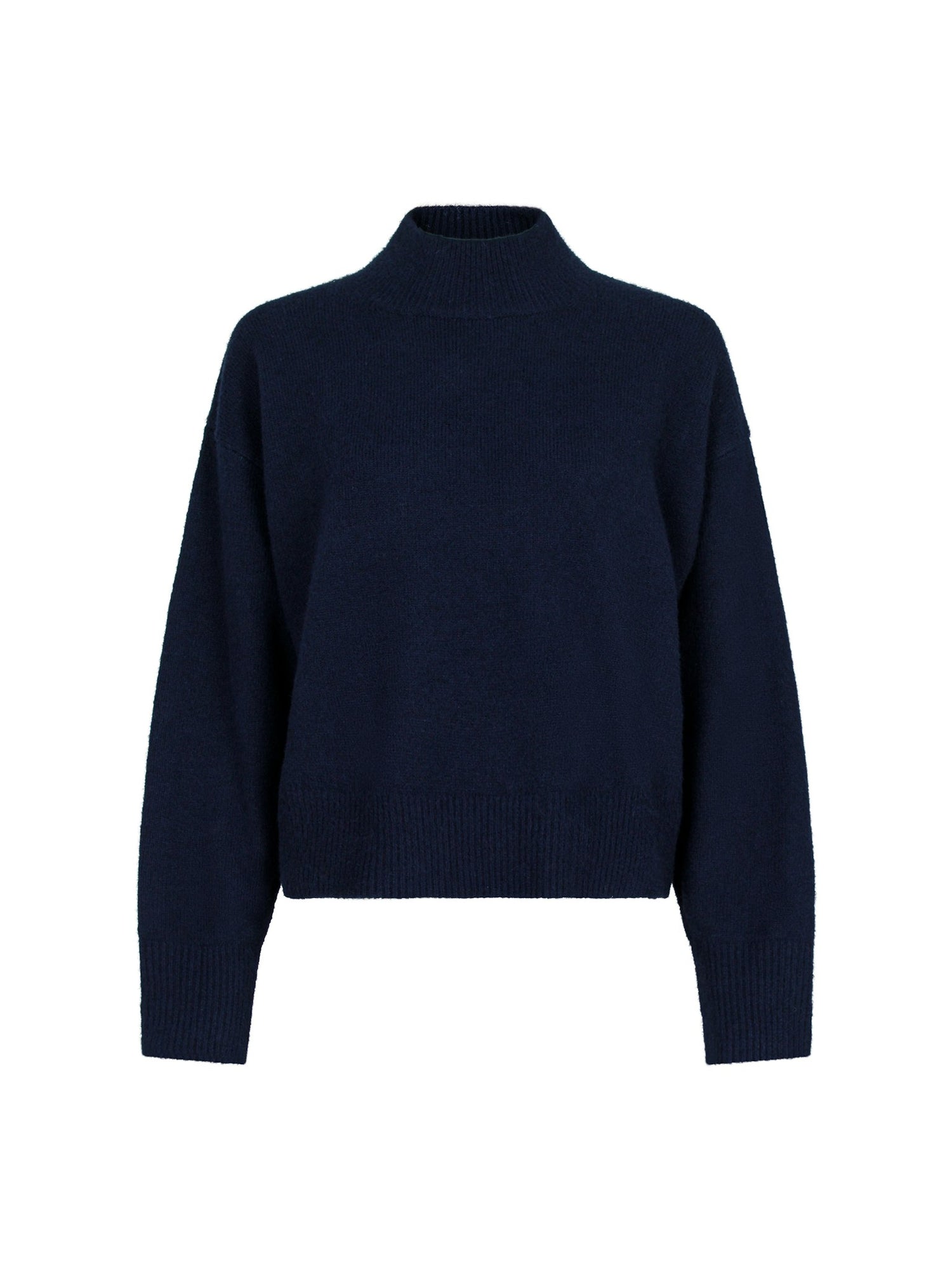 Paulina Knit Blouse - Navy