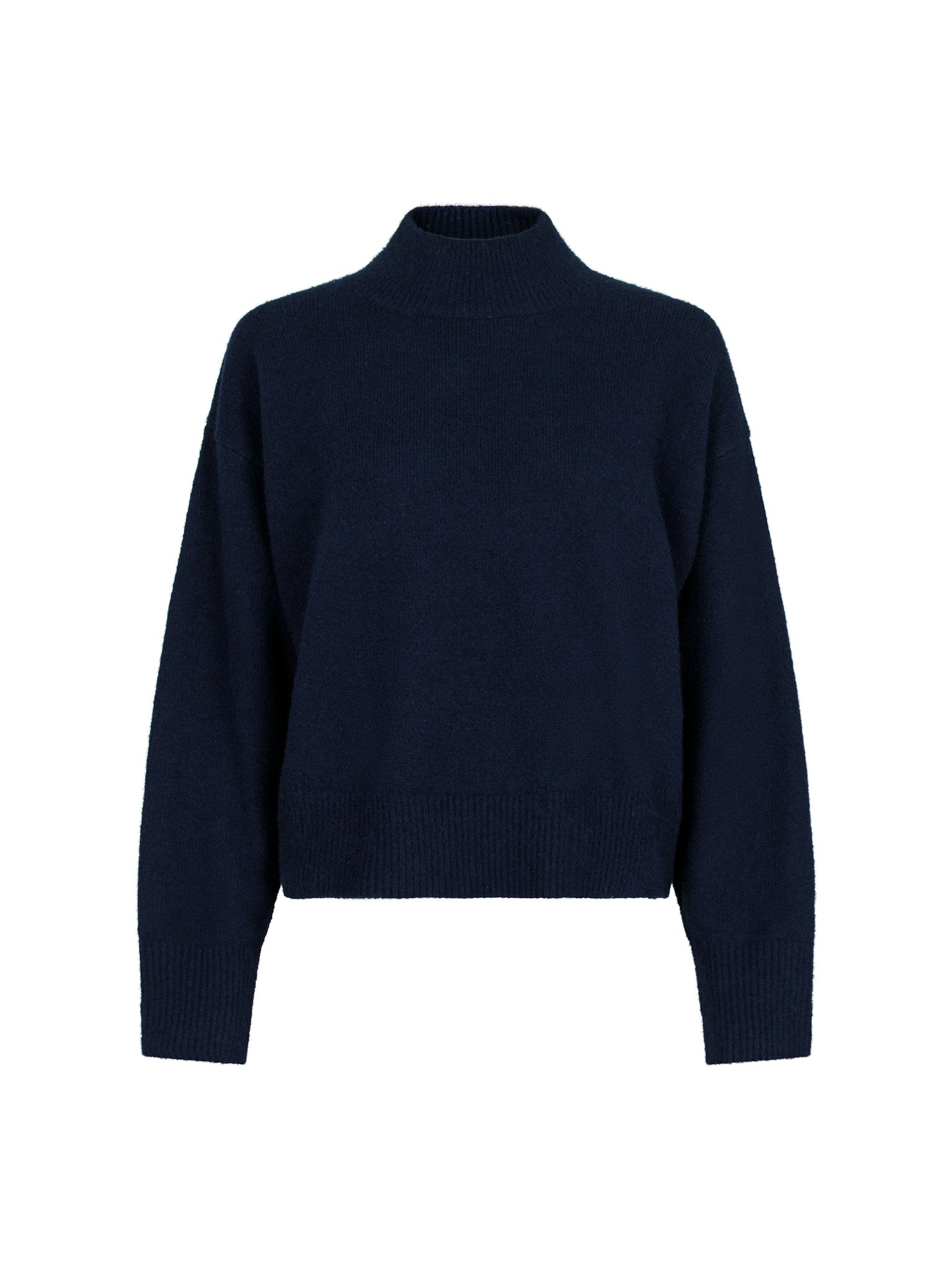 Paulina Knit Blouse - Navy