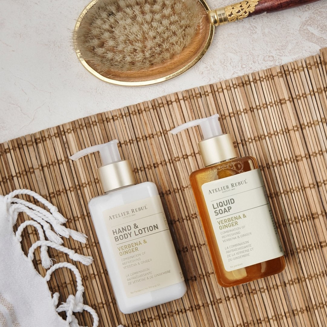 Verbena &amp; Ginger body set