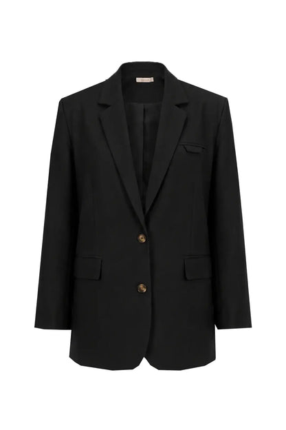 MY_BLAZER NAPLES - COOLWOOL BLACK