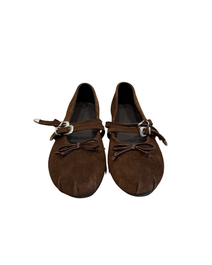 Vita Ballerina Western Strap - Dark Brown