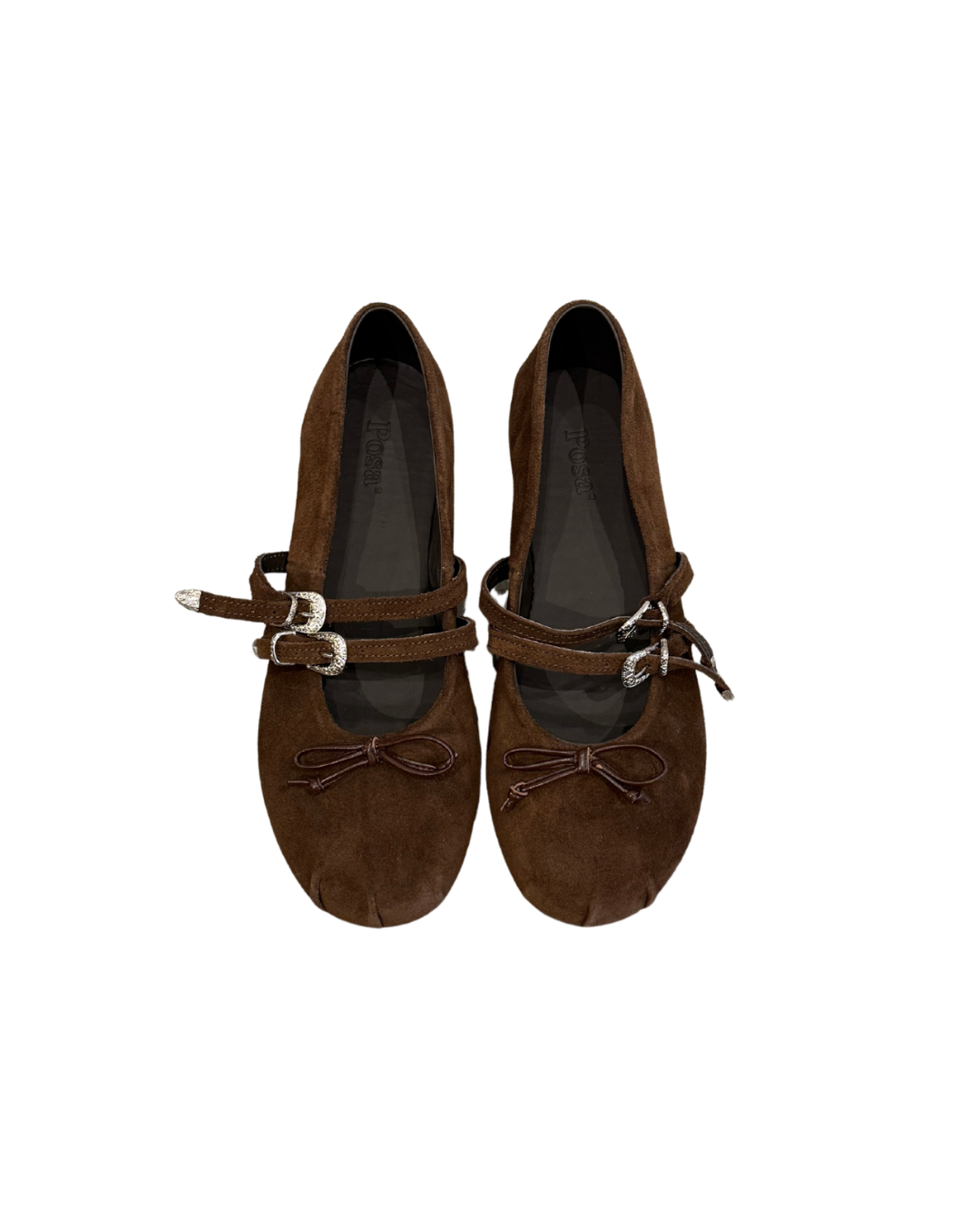 Vita Ballerina Western Strap - Dark Brown