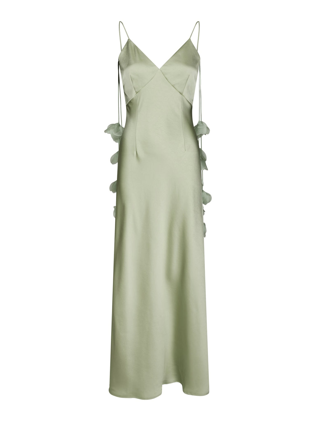 Colly Heavy Sateen Dress - Mint Green