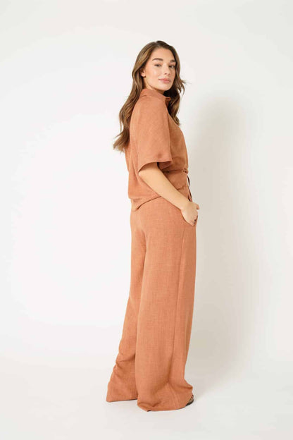 Jildau Trouser - Cognac