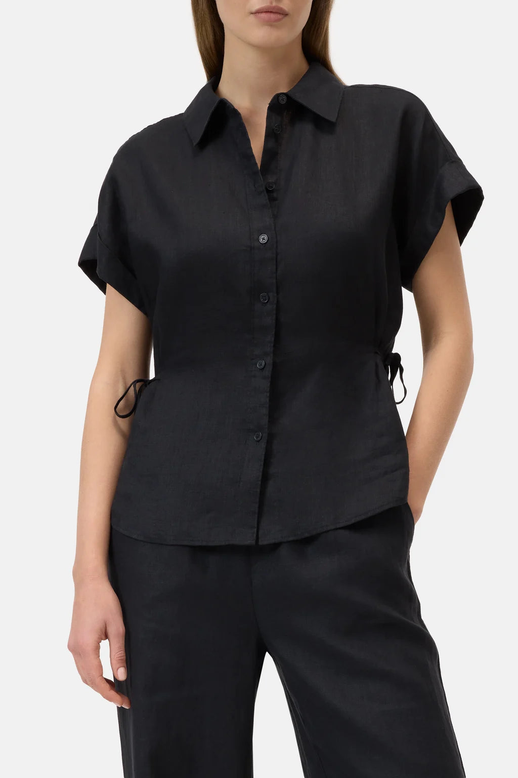 Waisted Shirt - Black