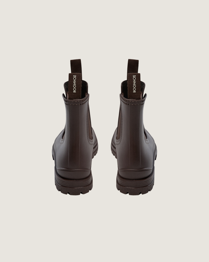 JodieSW Rubber Boot - Dark Brown