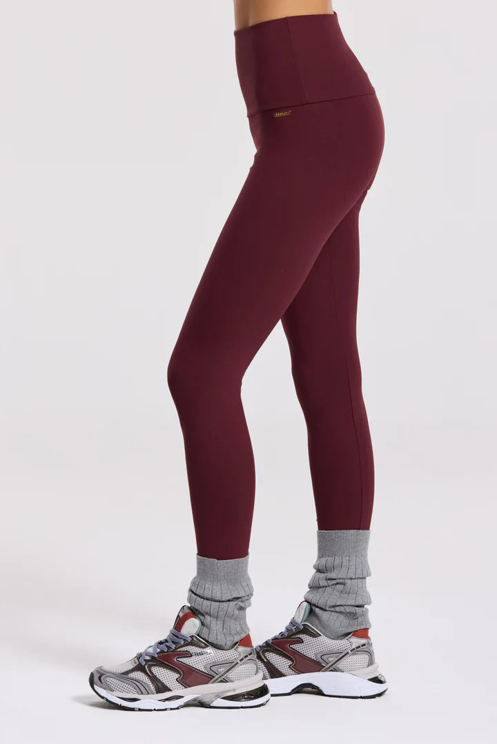 Classic Leggings High Waistband - Bordeax