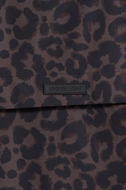 Romy Raincoat - Leopard Cacao