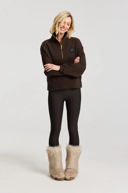 Classic Leggings High Waistband – Dusk Brown