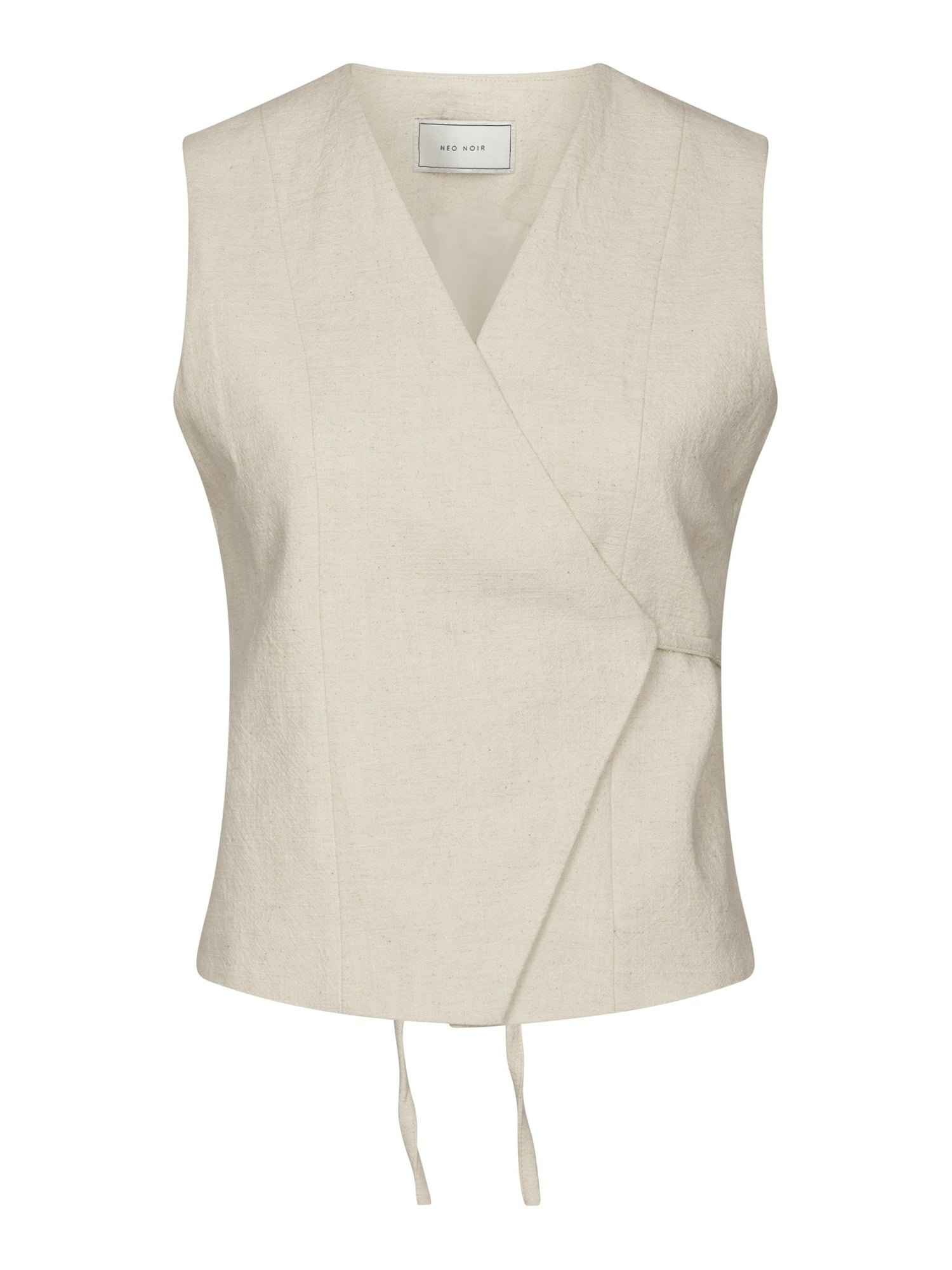 Samara Ramie Waistcoat - Natural