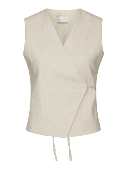Samara Ramie Waistcoat - Natural