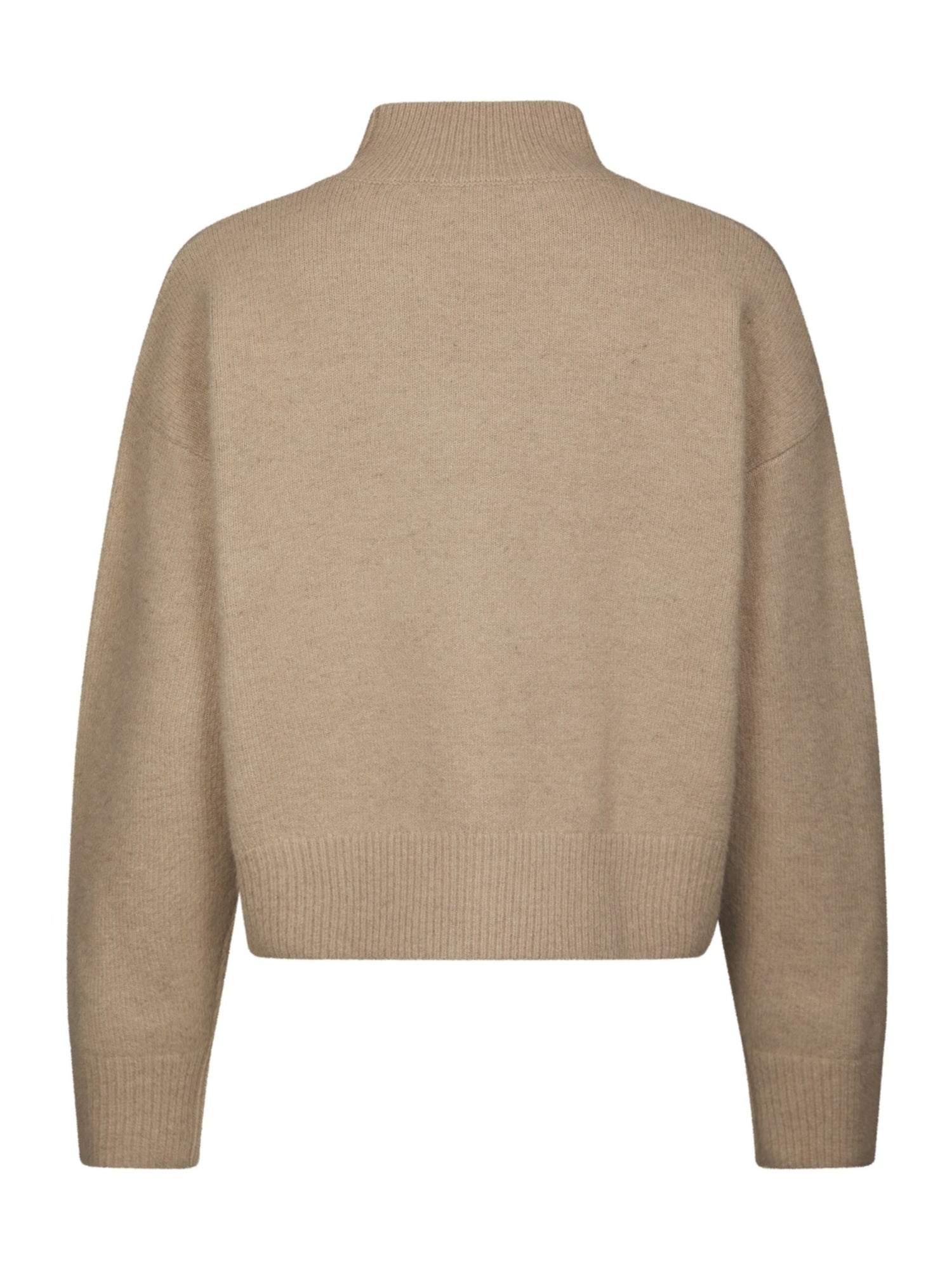Paulina Knit Blouse - Warm Grey