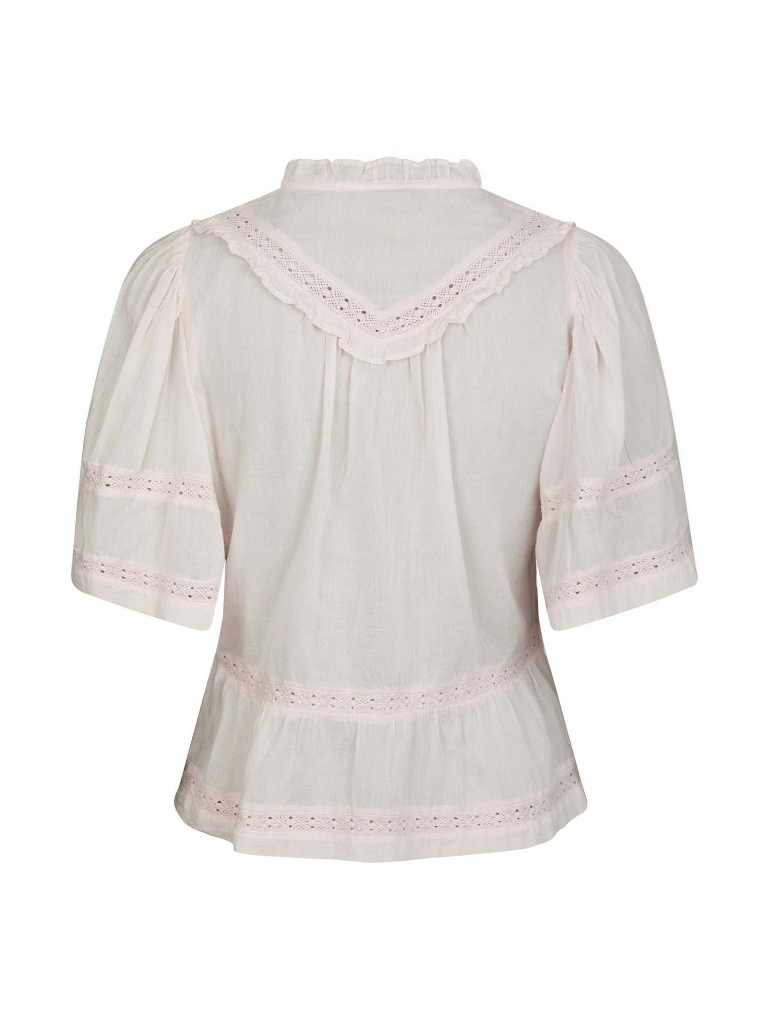 Evienne S Voile Top - Light pink