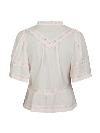 Evienne S Voile Top - Light pink